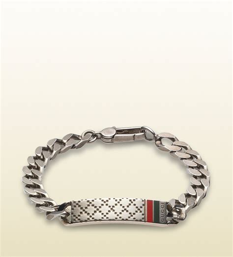 gucci id bracelet|gucci bracelets for men.